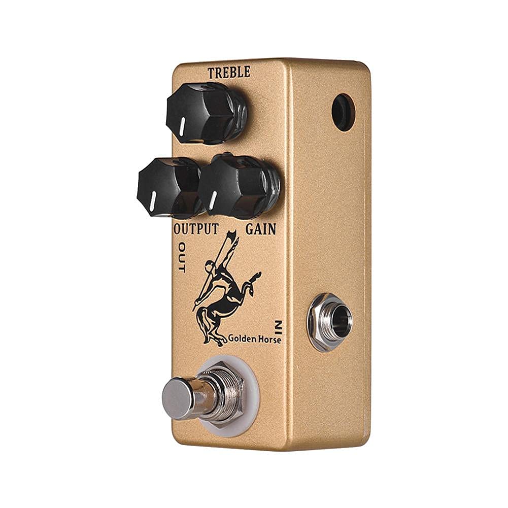 MOSKY Golden Horse Overdrive Effect Pedal Boost Guitar Effect Pedal with True Bypass for Electric Guitar